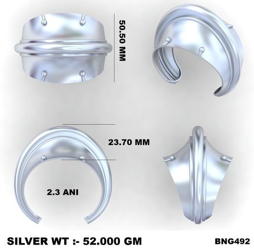 Bracelets jewellery CAD design 6 — CAD Verse