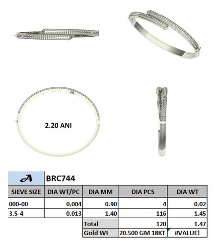 Bracelets jewellery CAD design 11 — CAD Verse