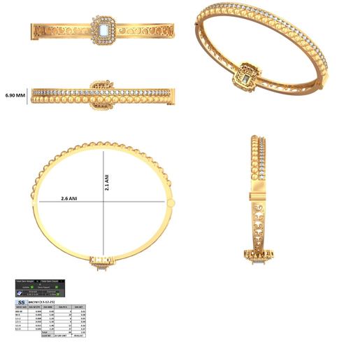 Bracelets jewellery CAD design 13 — CAD Verse