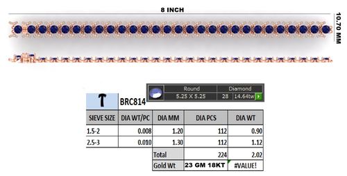 Bracelets jewellery CAD design 17 — CAD Verse