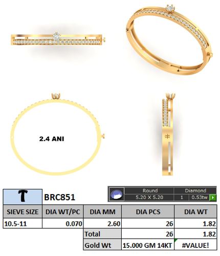 Bracelets jewellery CAD design 23 — CAD Verse