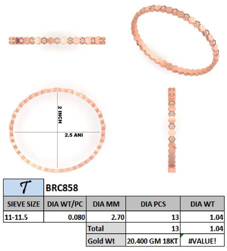 Bracelets jewellery CAD design 28 — CAD Verse