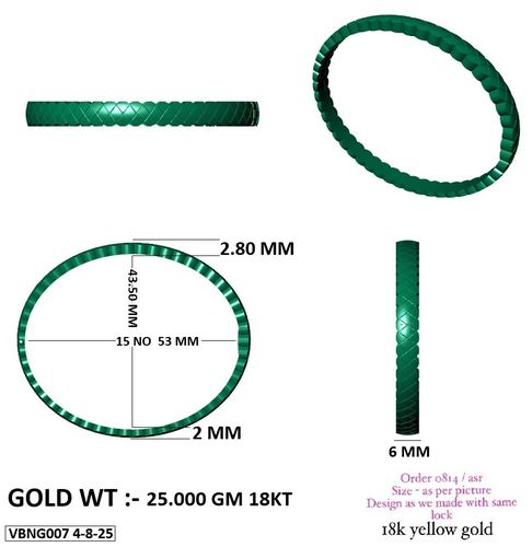 Bracelets jewellery CAD design 33 — CAD Verse