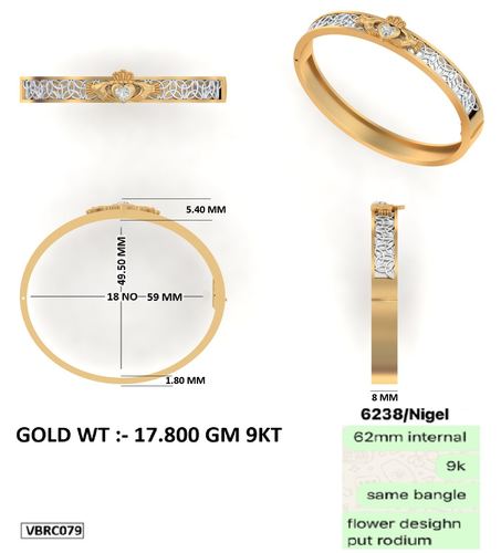 Bracelets jewellery CAD design 43 — CAD Verse