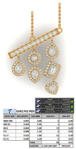 Pendants jewellery CAD design 3 — CAD Verse