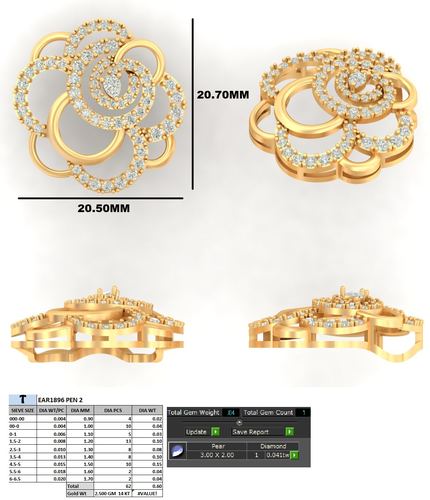 Pendants jewellery CAD design 4 — CAD Verse