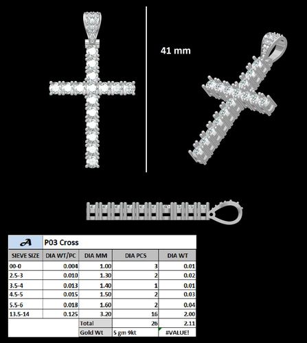 Pendants jewellery CAD design 7 — CAD Verse