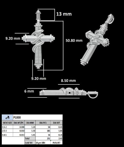 Pendants jewellery CAD design 9 — CAD Verse