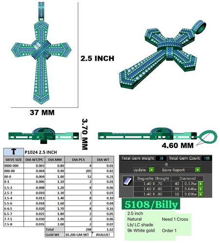Pendants jewellery CAD design 13 — CAD Verse