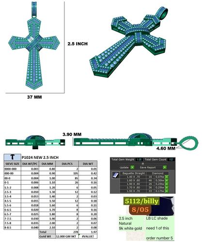 Pendants jewellery CAD design 14 — CAD Verse
