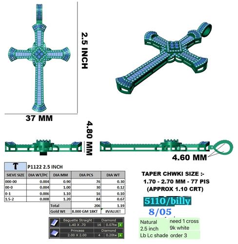 Pendants jewellery CAD design 18 — CAD Verse