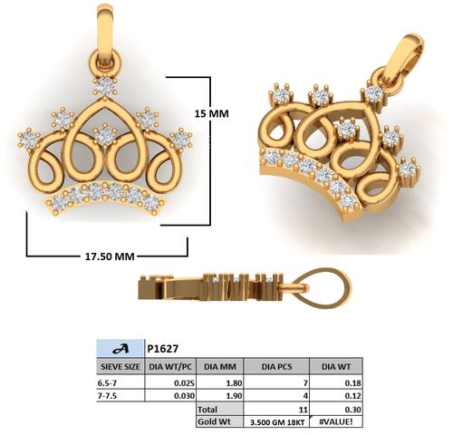 Pendants jewellery CAD design 23 — CAD Verse