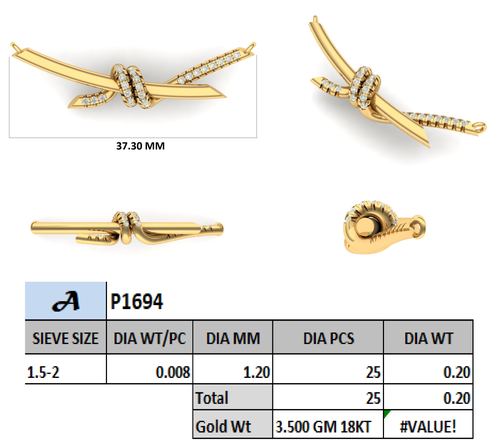Pendants jewellery CAD design 26 — CAD Verse