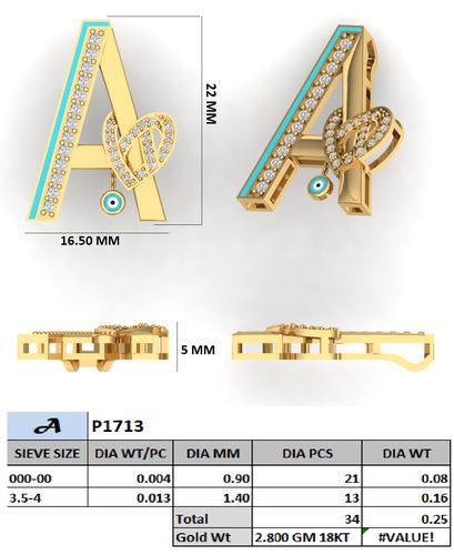 Pendants jewellery CAD design 29 — CAD Verse