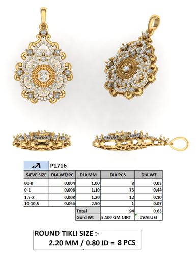 Pendants jewellery CAD design 30 — CAD Verse