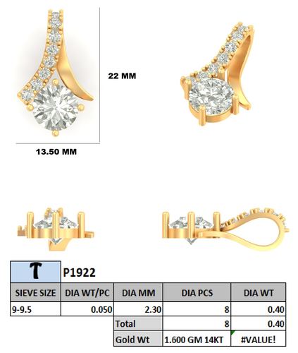Pendants jewellery CAD design 47 — CAD Verse