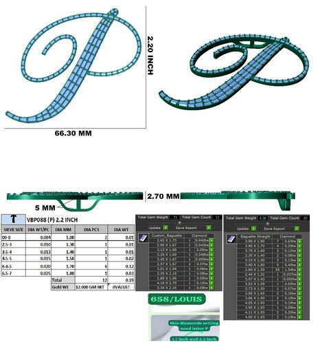Pendants jewellery CAD design 62 — CAD Verse