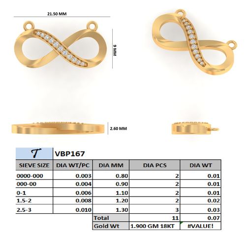 Pendants jewellery CAD design 69 — CAD Verse