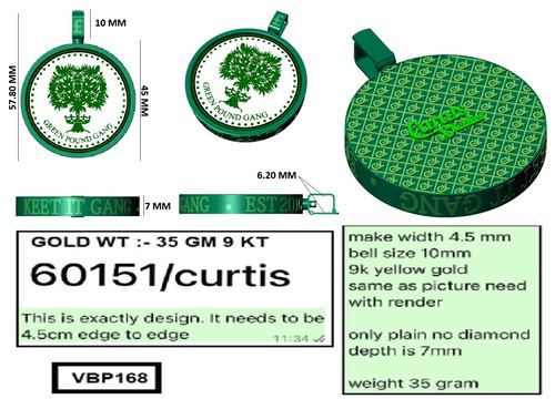 Pendants jewellery CAD design 70 — CAD Verse