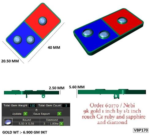 Pendants jewellery CAD design 71 — CAD Verse