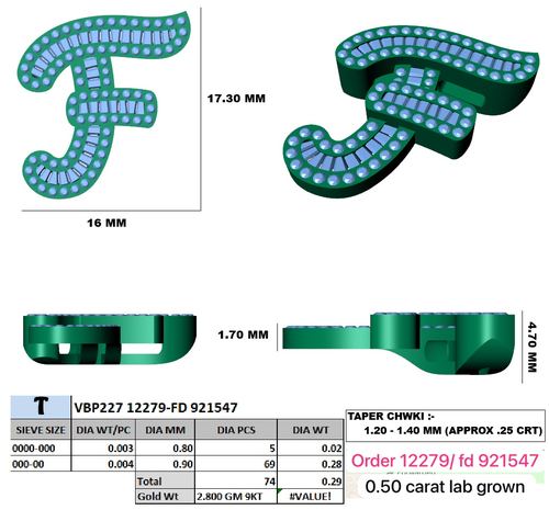 Pendants jewellery CAD design 86 — CAD Verse