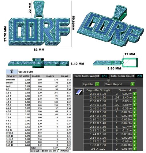 Pendants jewellery CAD design 91 — CAD Verse