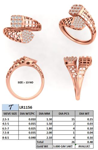 Rings jewellery CAD design 3 — CAD Verse