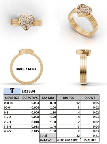Rings jewellery CAD design 6 — CAD Verse