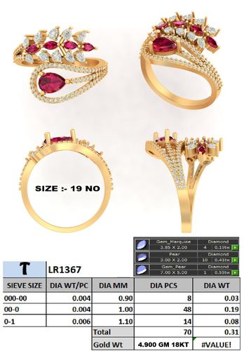 Rings jewellery CAD design 11 — CAD Verse