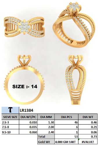 Rings jewellery CAD design 14 — CAD Verse