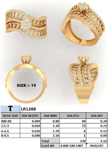 Rings jewellery CAD design 15 — CAD Verse