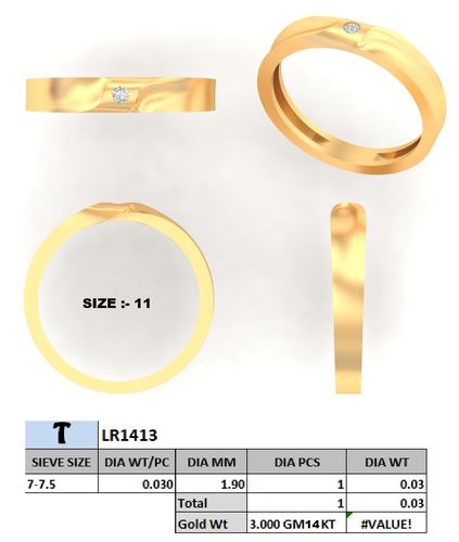Rings jewellery CAD design 18 — CAD Verse