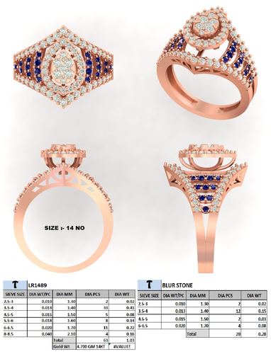 Rings jewellery CAD design 22 — CAD Verse