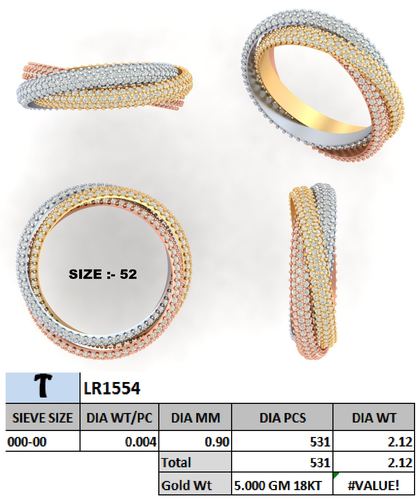 Rings jewellery CAD design 23 — CAD Verse