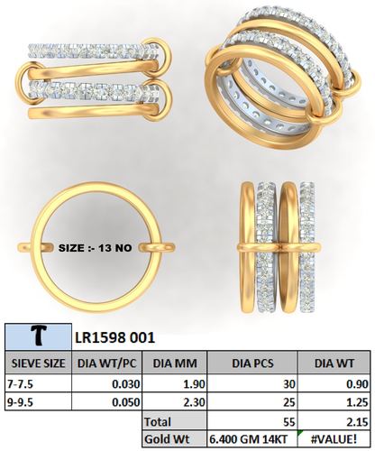 Rings jewellery CAD design 28 — CAD Verse