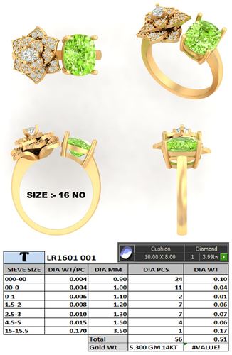 Rings jewellery CAD design 29 — CAD Verse