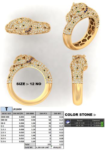 Rings jewellery CAD design 31 — CAD Verse