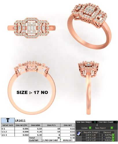 Rings jewellery CAD design 33 — CAD Verse
