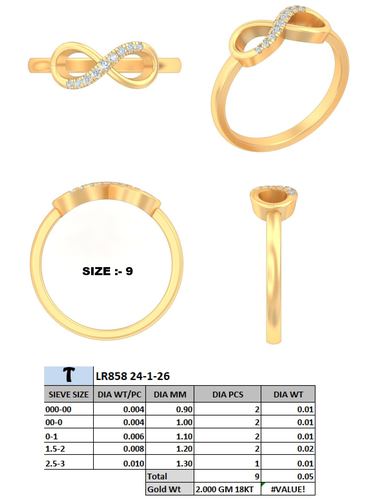 Rings jewellery CAD design 46 — CAD Verse