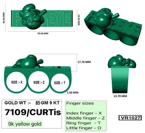 Rings jewellery CAD design 50 — CAD Verse